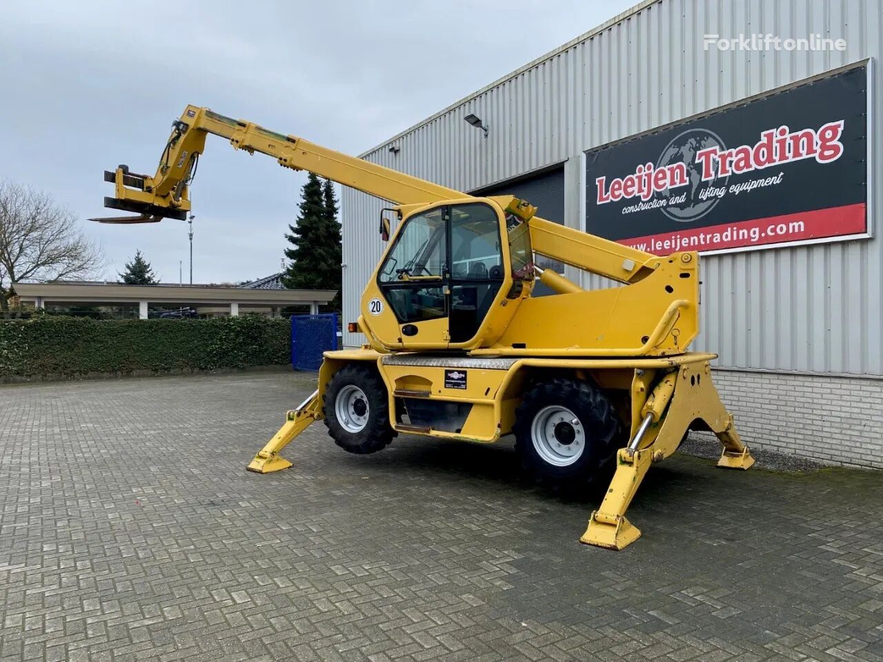 rotujúci teleskopický manipulátor Merlo RT 38.16S 4x4x4 roto telehandler, 2007 Year